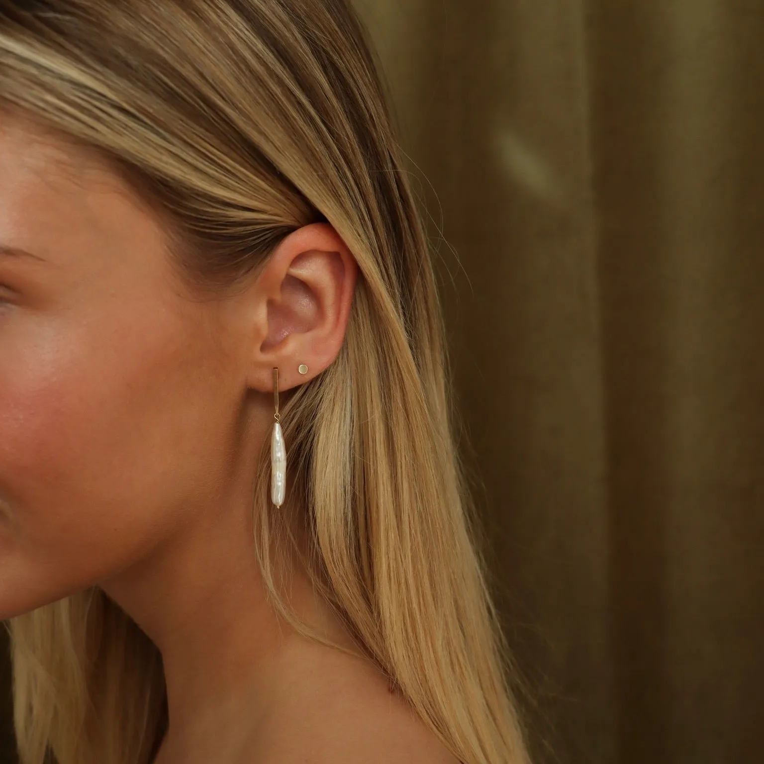 Trace Earrings sold by Token Jewelry product image thumbnail 2