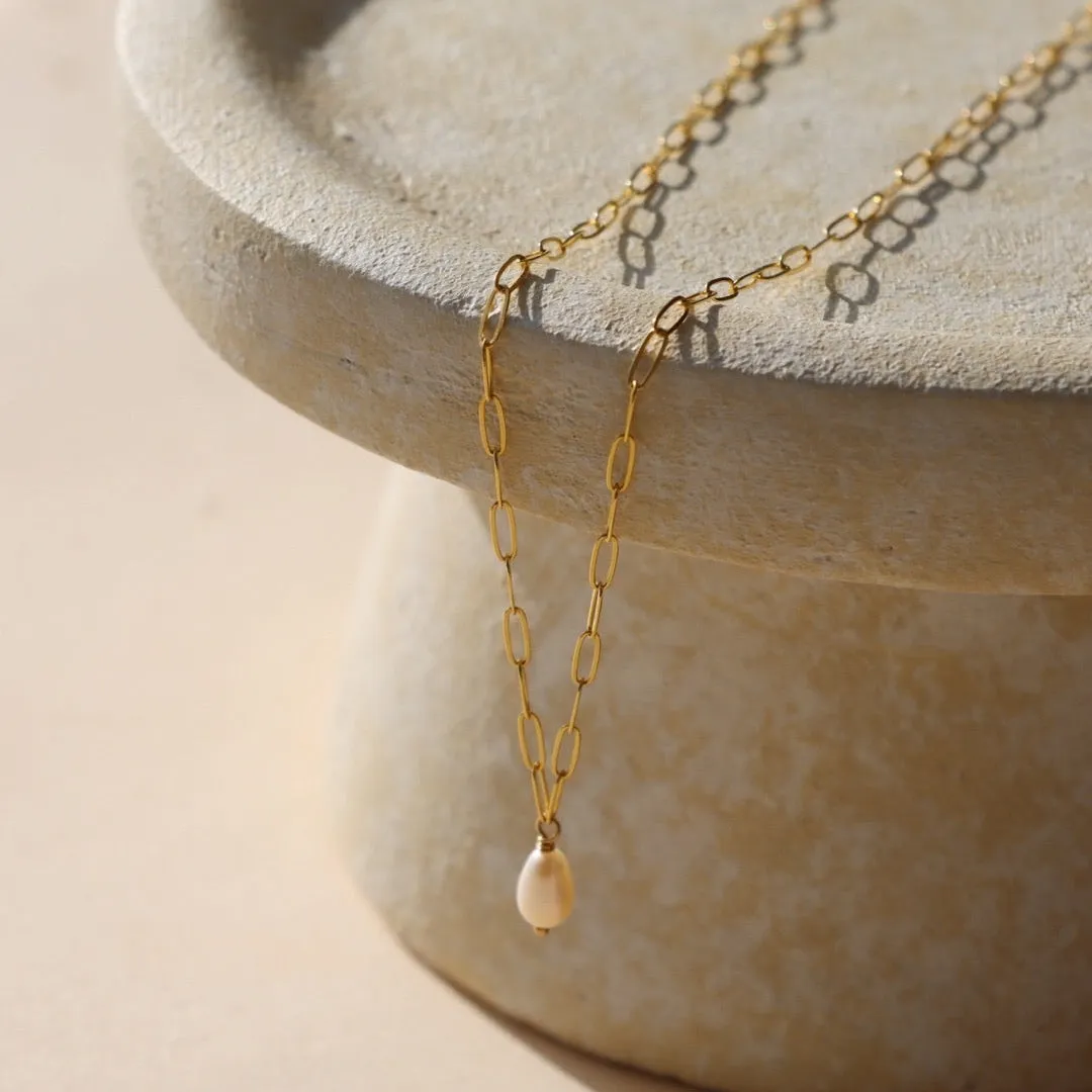 Ava Pearl Necklace sold by Token Jewelry product image thumbnail 5