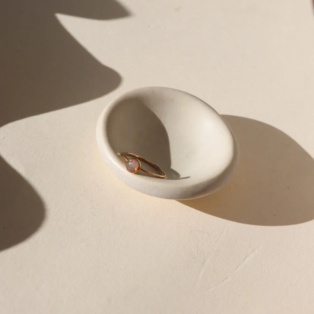 Black Opal Ring sold by Token Jewelry product image thumbnail 4