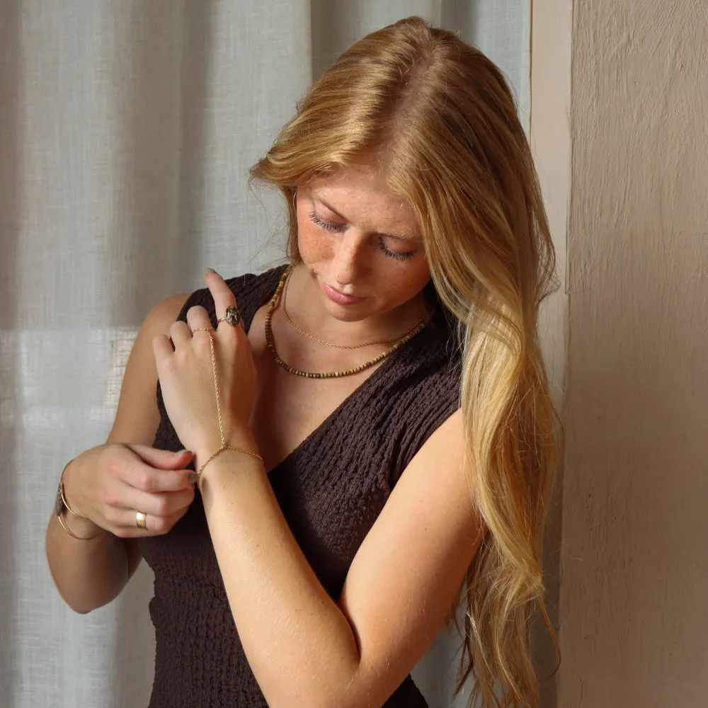 Mila Hand Chain sold by Token Jewelry product image thumbnail 3