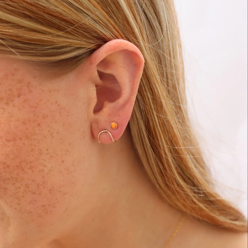 Sunrise Stud sold by Token Jewelry product image thumbnail 3