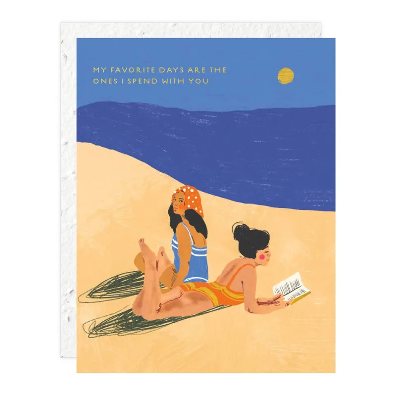 Beach Girls - Love + Friendship Card made by Token Jewelry