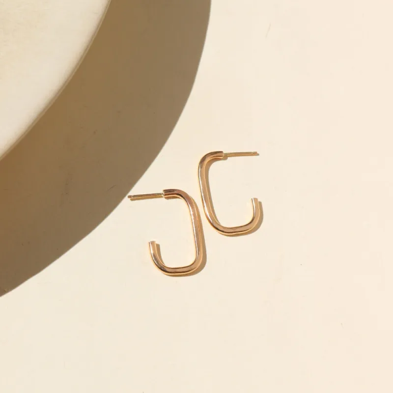 Chloe Hoops sold by Token Jewelry