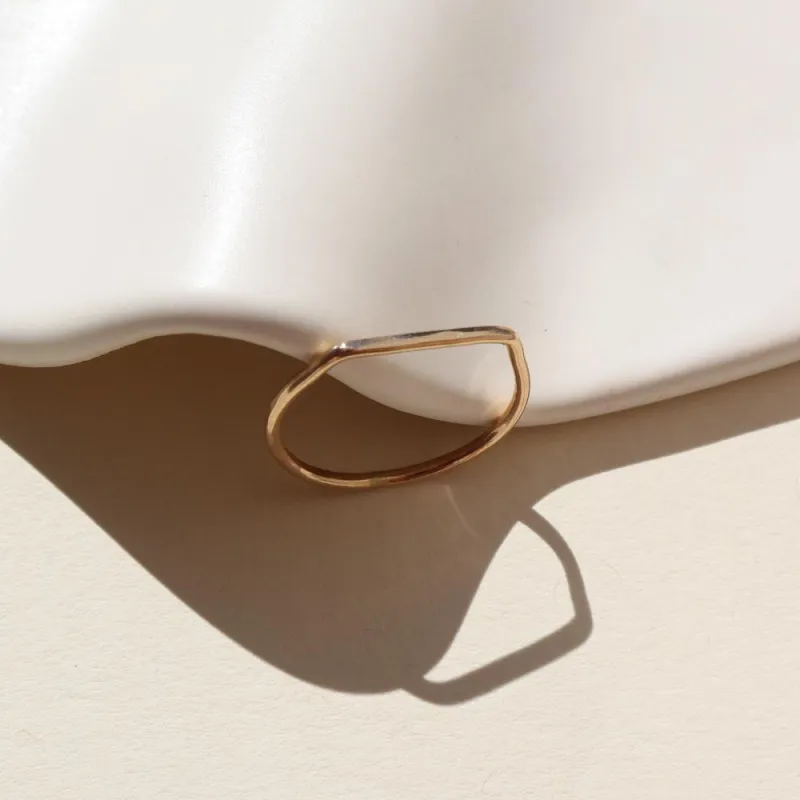 Mesa Ring made by Token Jewelry