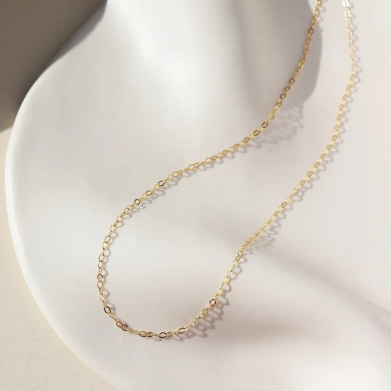 Simple Chain sold by Token Jewelry