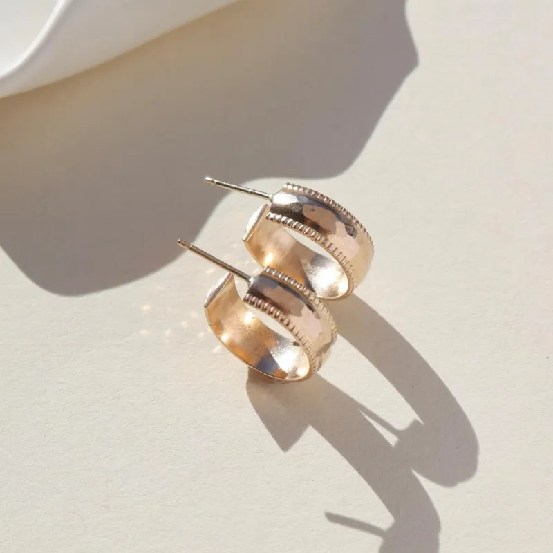 Lainey Hoops sold by Token Jewelry