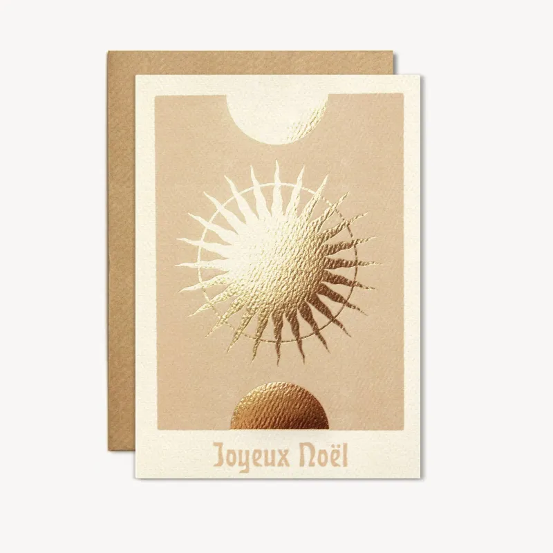 Joyeux Noël Card sold by Token Jewelry