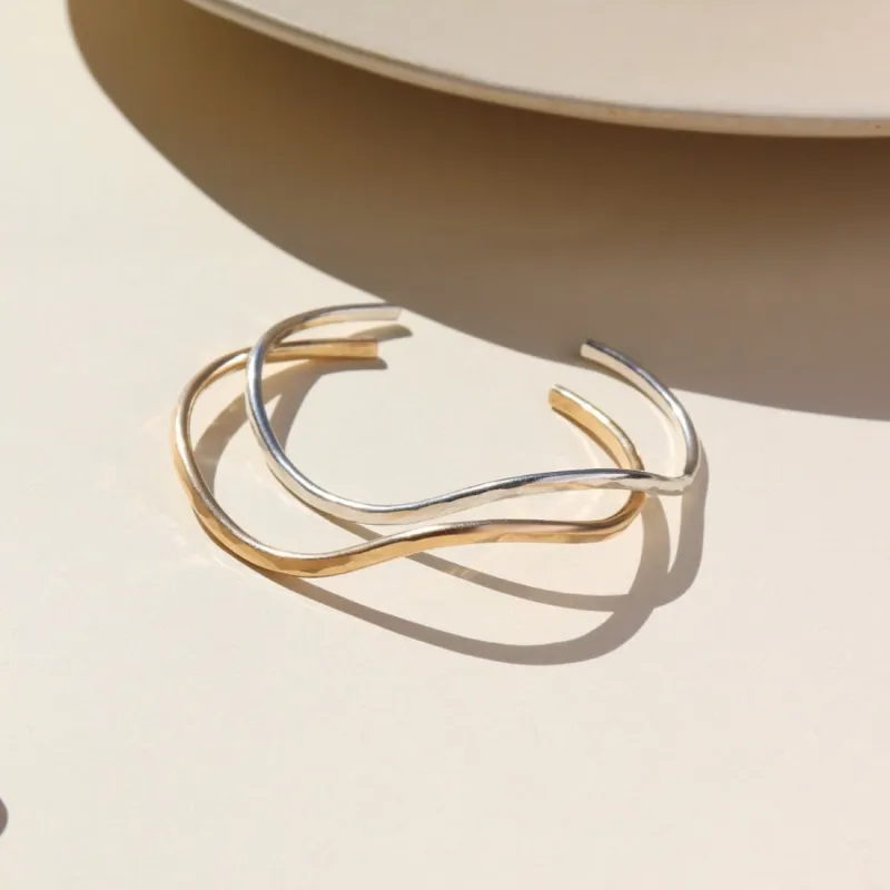 Swell Cuff sold by Token Jewelry