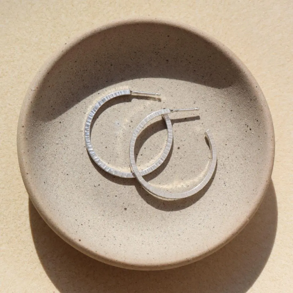 Maeve Hoops sold by Token Jewelry product image thumbnail 3