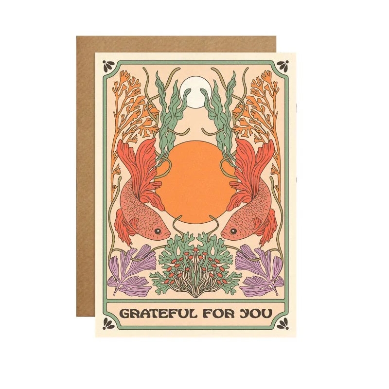 Grateful For You Card sold by Token Jewelry