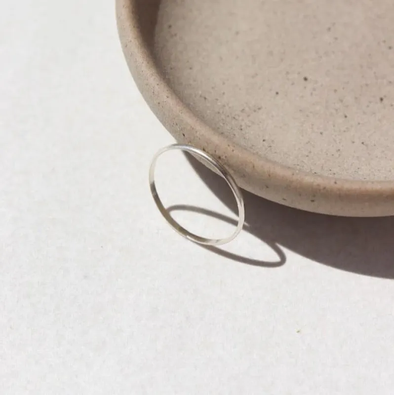 Minimal Ring made by Token Jewelry