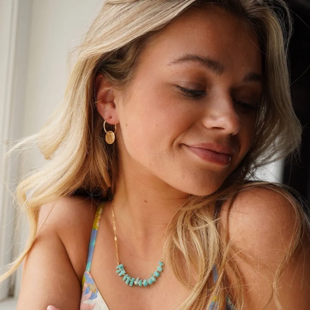 Coin Hoops sold by Token Jewelry product image thumbnail 4