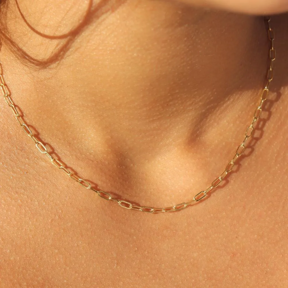 Narrow Links Chain sold by Token Jewelry product image thumbnail 2