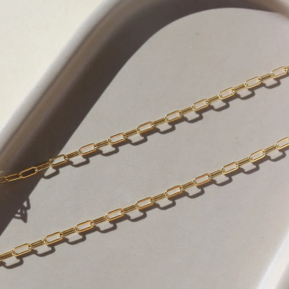 Narrow Links Chain sold by Token Jewelry product image thumbnail 3
