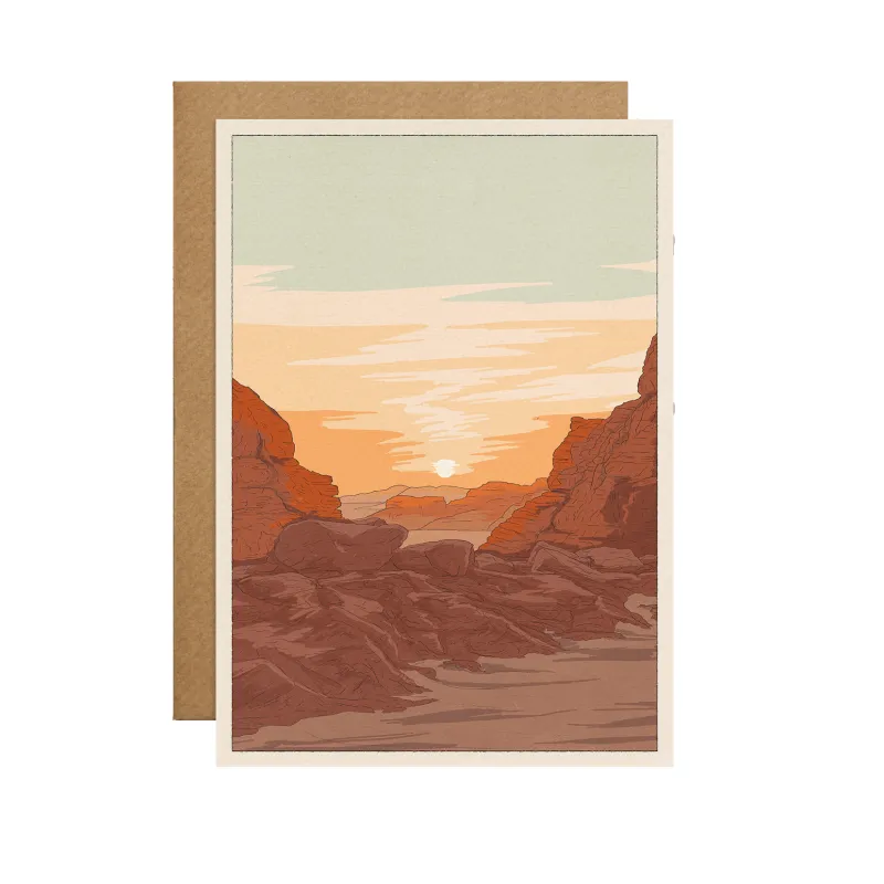 Aeolian Sunrise Card sold by Token Jewelry