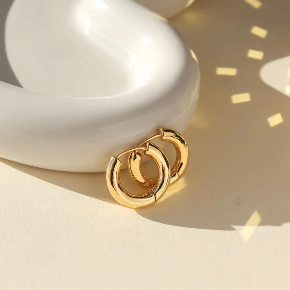 Everyday Hoops sold by Token Jewelry product image thumbnail 5