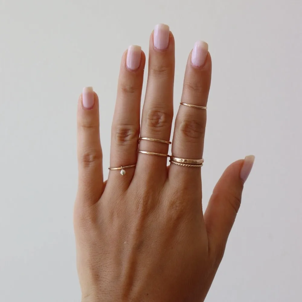 Skinny Midi Ring sold by Token Jewelry product image thumbnail 2