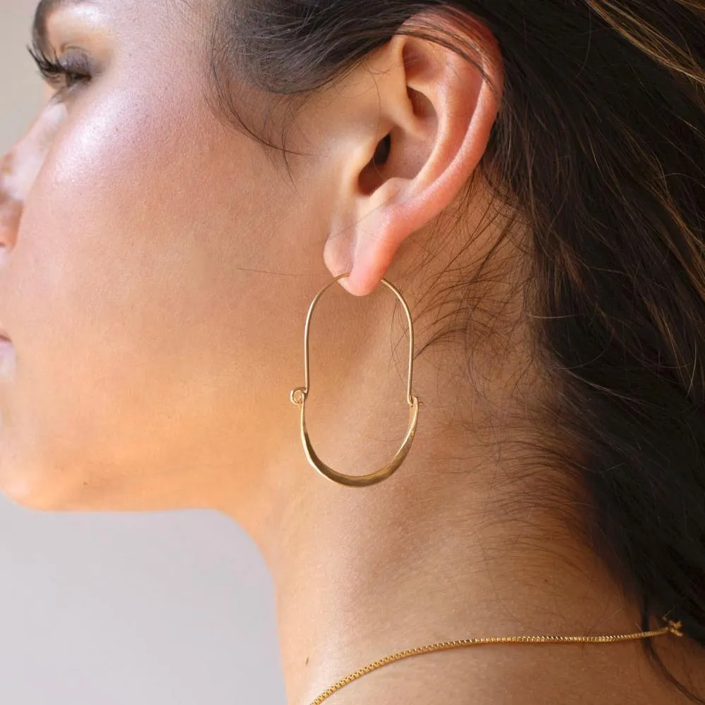 Paloma Hoops sold by Token Jewelry product image thumbnail 2