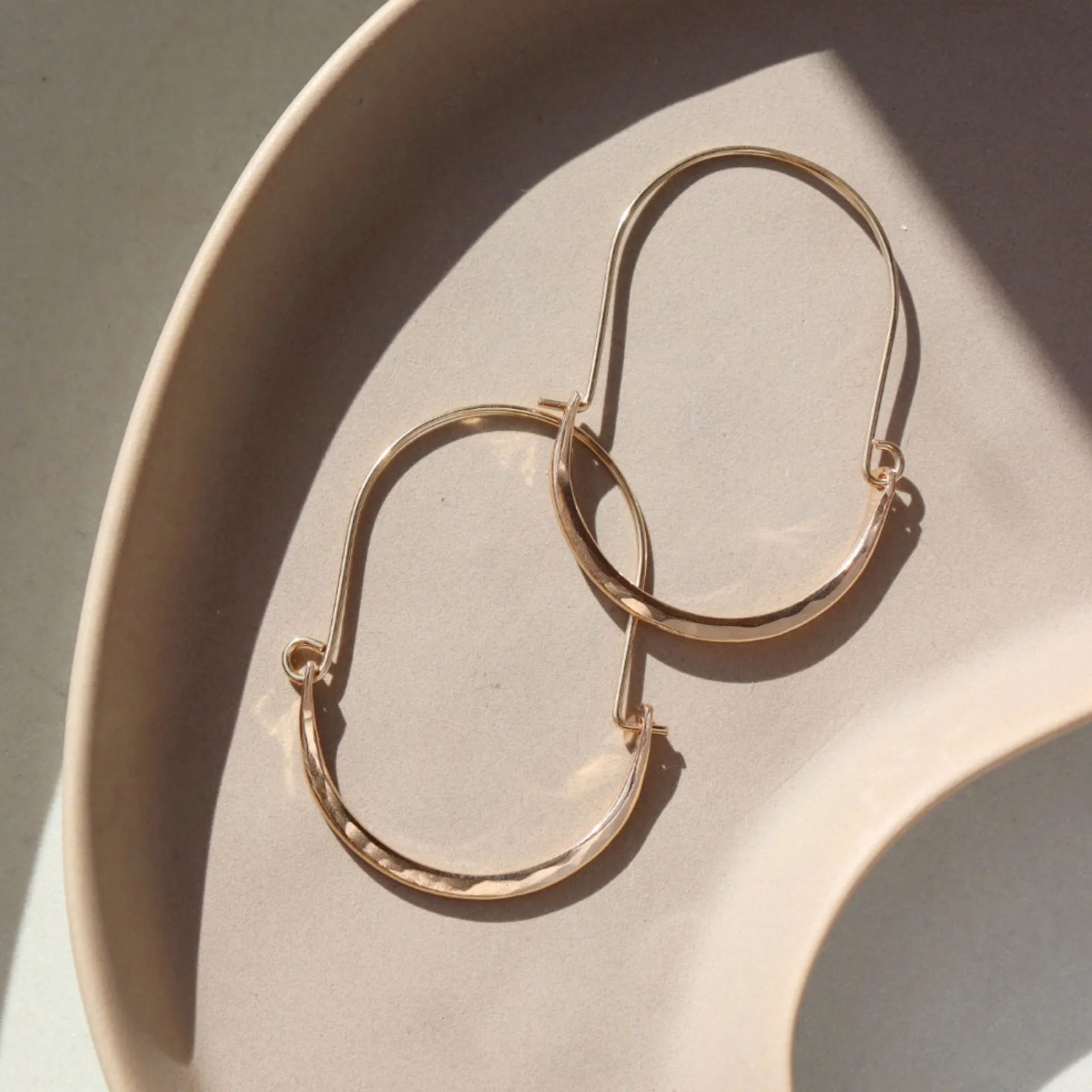 Paloma Hoops sold by Token Jewelry product image thumbnail 3