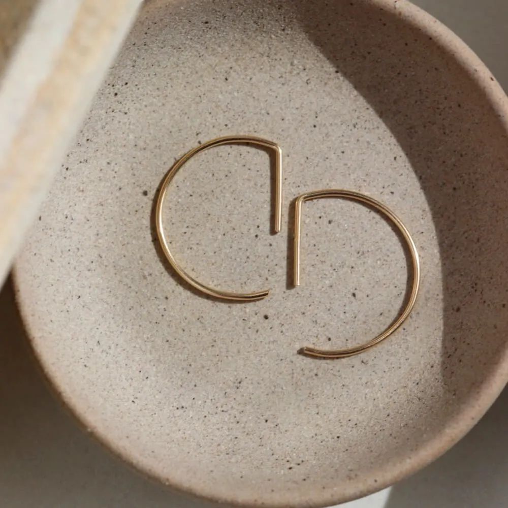 Curve Threaders sold by Token Jewelry product image thumbnail 3