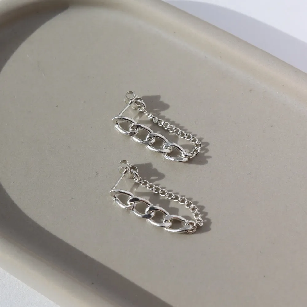 Alex Chain Studs sold by Token Jewelry product image thumbnail 3