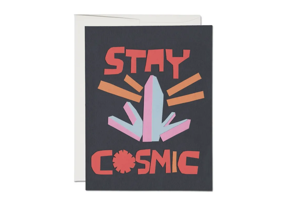 Stay Cosmic Card sold by Token Jewelry
