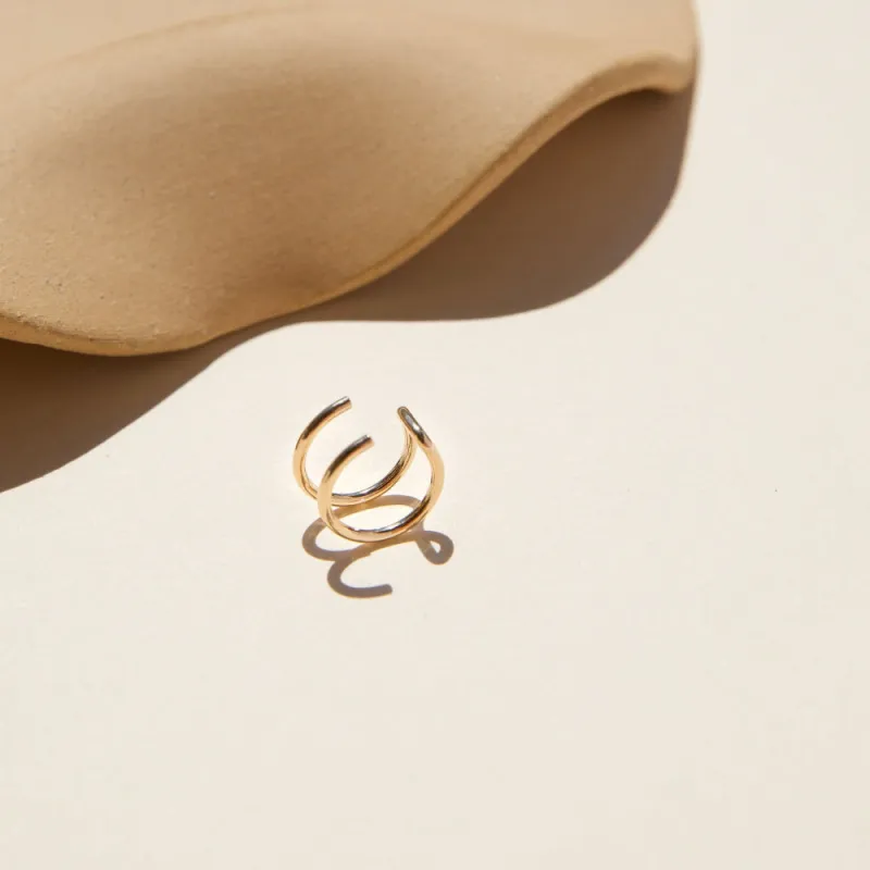Double Wrap Ear Cuff sold by Token Jewelry