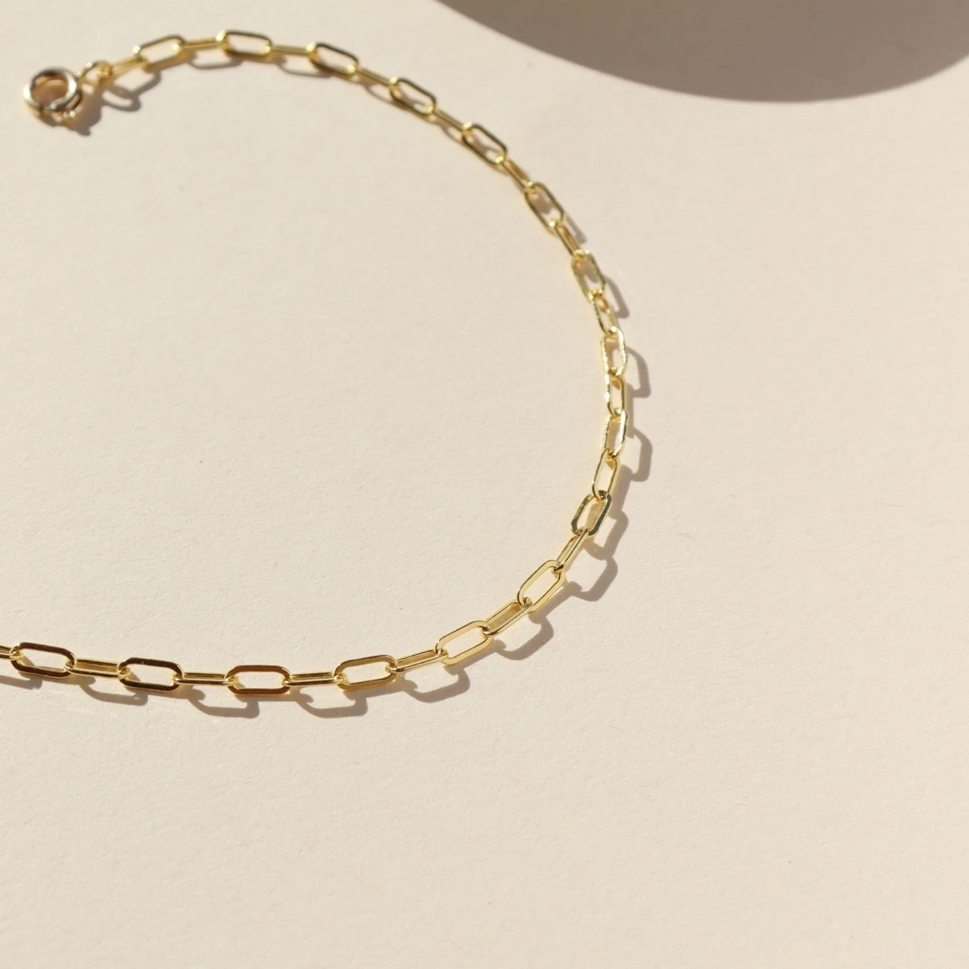 Narrow Links Anklet sold by Token Jewelry product image thumbnail 2