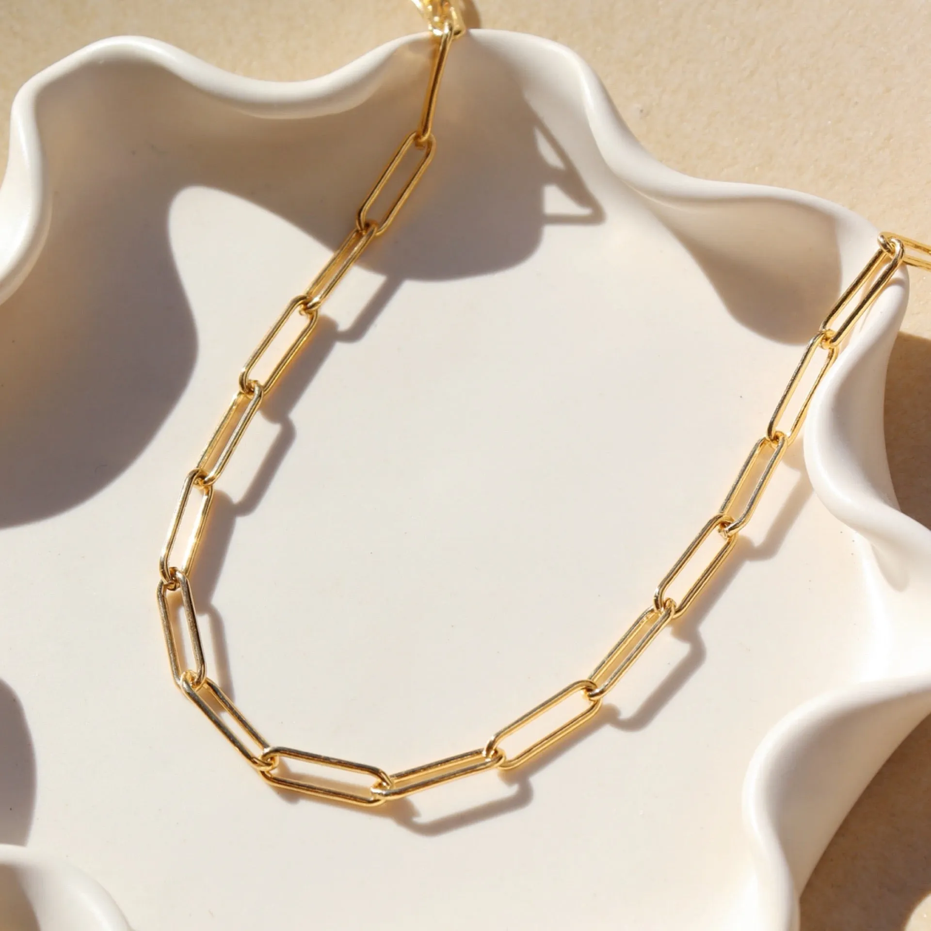 Chain Link Choker sold by Token Jewelry