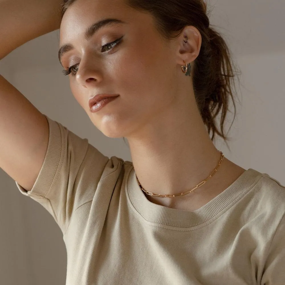 Chain Link Choker sold by Token Jewelry product image thumbnail 4