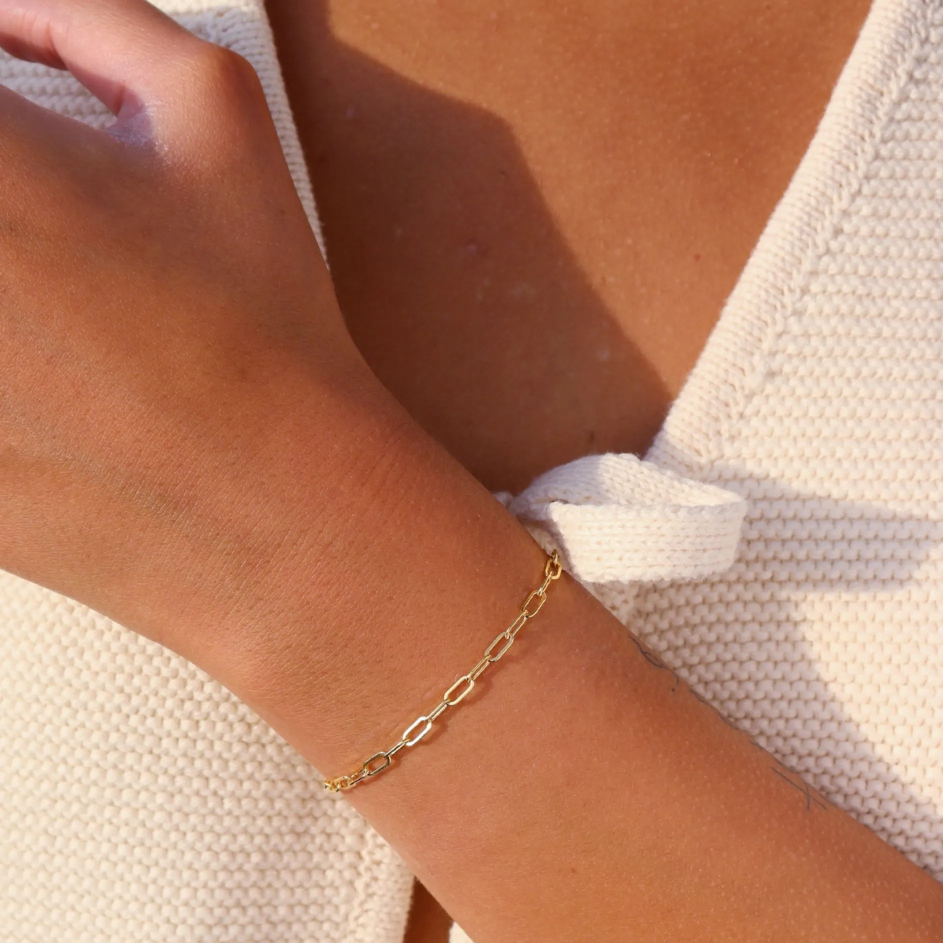 Narrow Links Bracelet sold by Token Jewelry