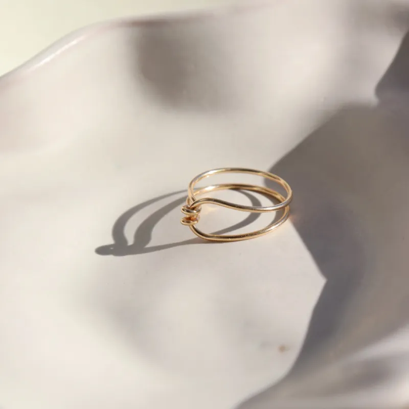 Barrel Ring made by Token Jewelry