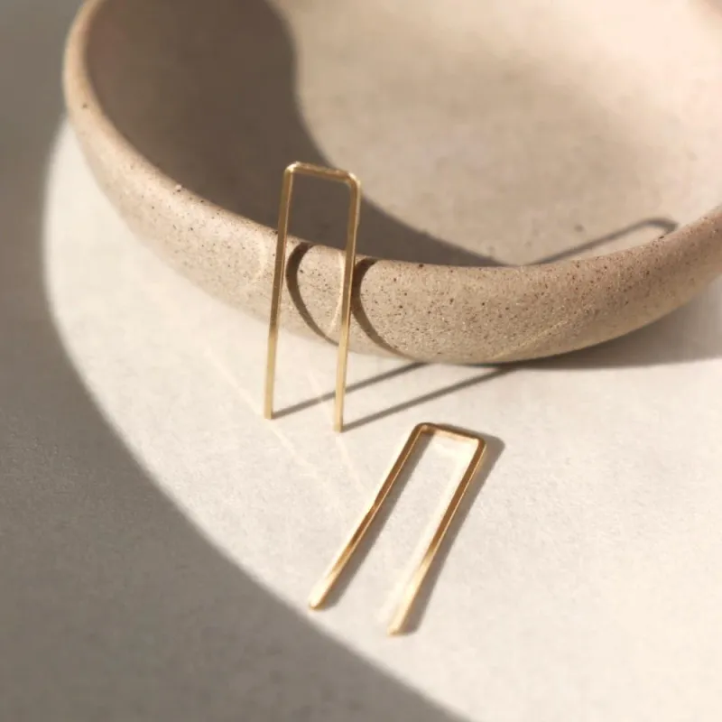Staple Earrings sold by Token Jewelry