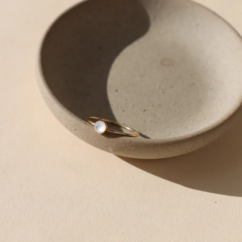 Pearl Ring sold by Token Jewelry
