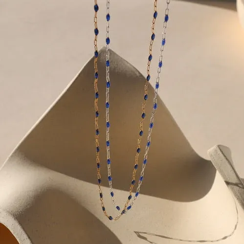 Sapphire Gemlink Choker sold by Token Jewelry product image thumbnail 4