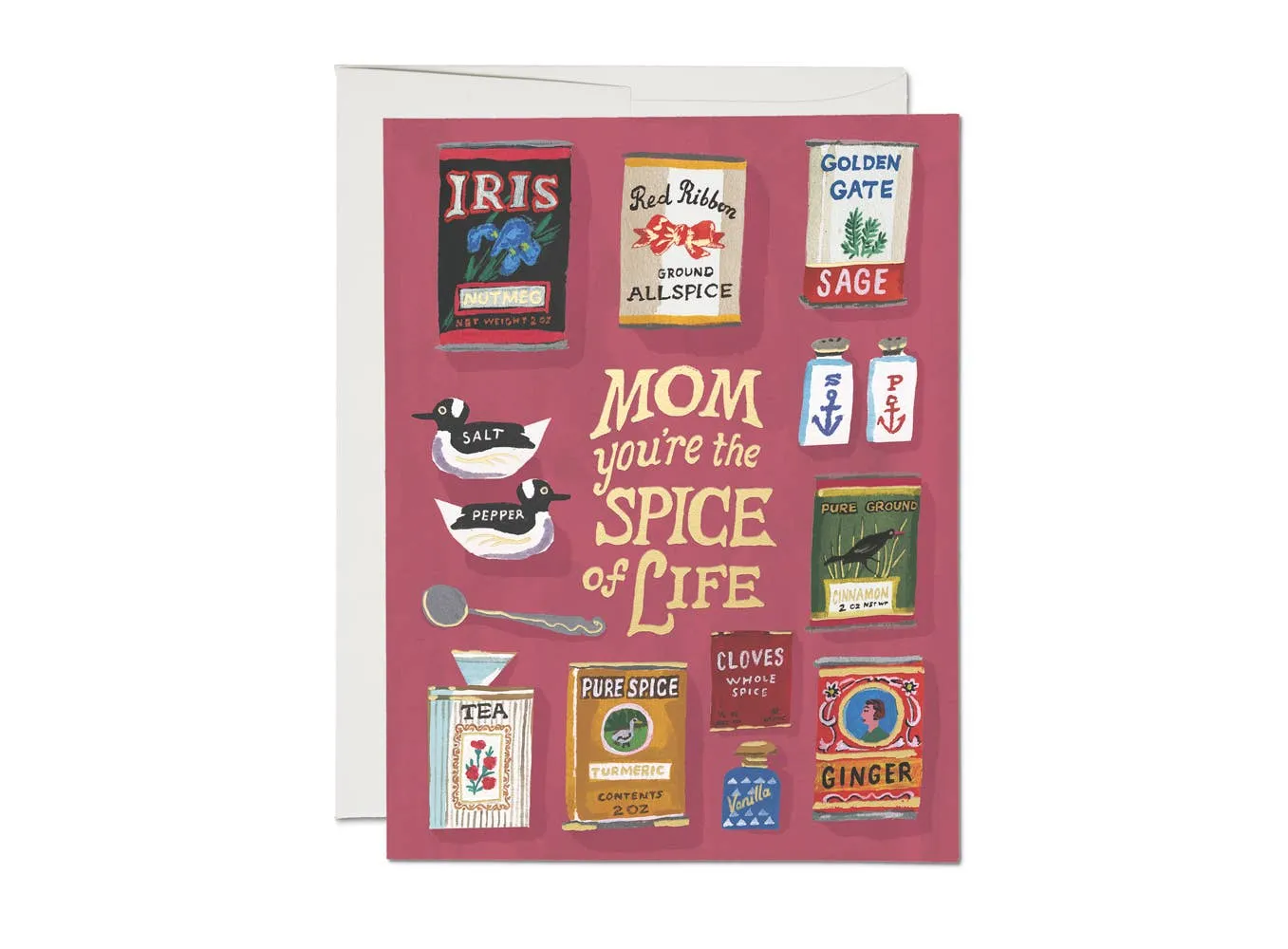 Spicy Mom Mother's Day Card sold by Token Jewelry