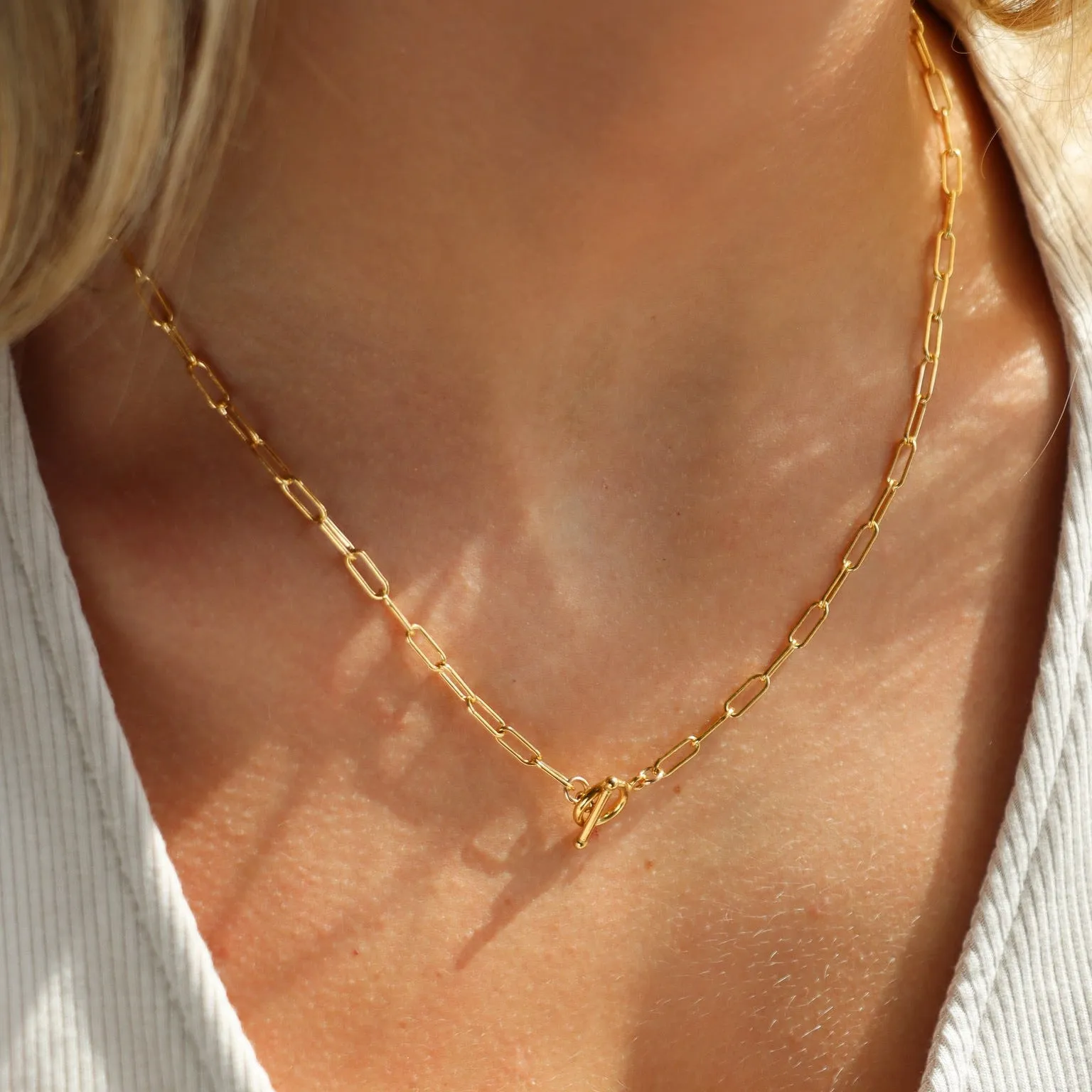 Arden Toggle Necklace sold by Token Jewelry