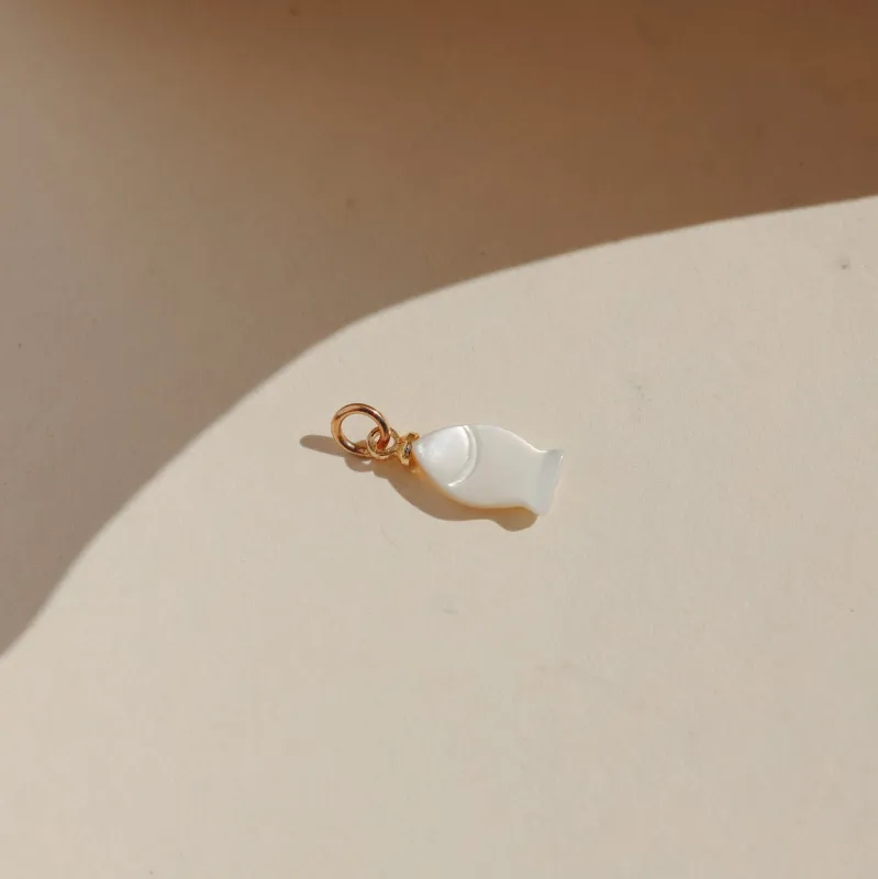 Fresh Catch Charm made by Token Jewelry