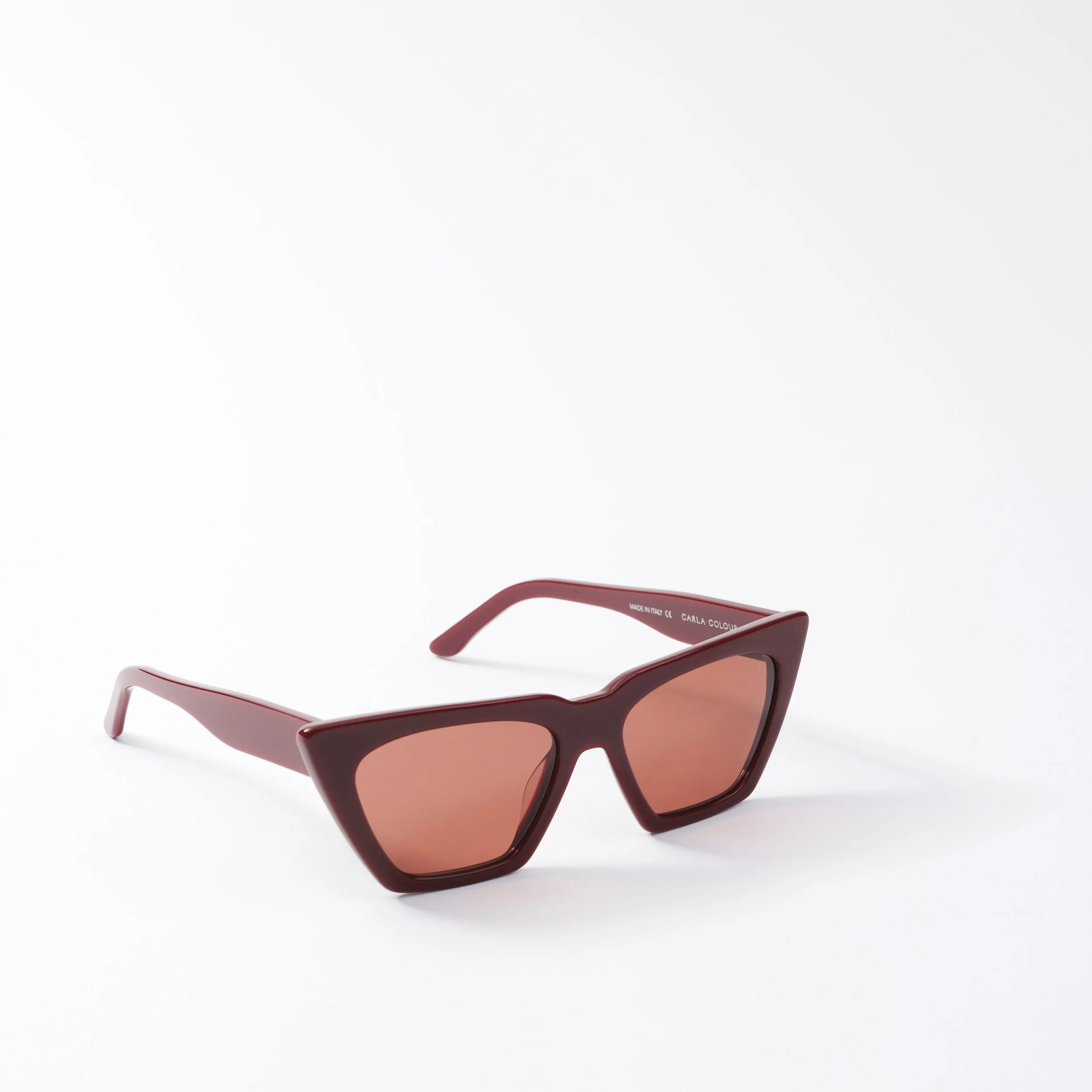 Carla Colour Modan Sunglasses in Regent Red sold by LINDQUIST product image thumbnail 3