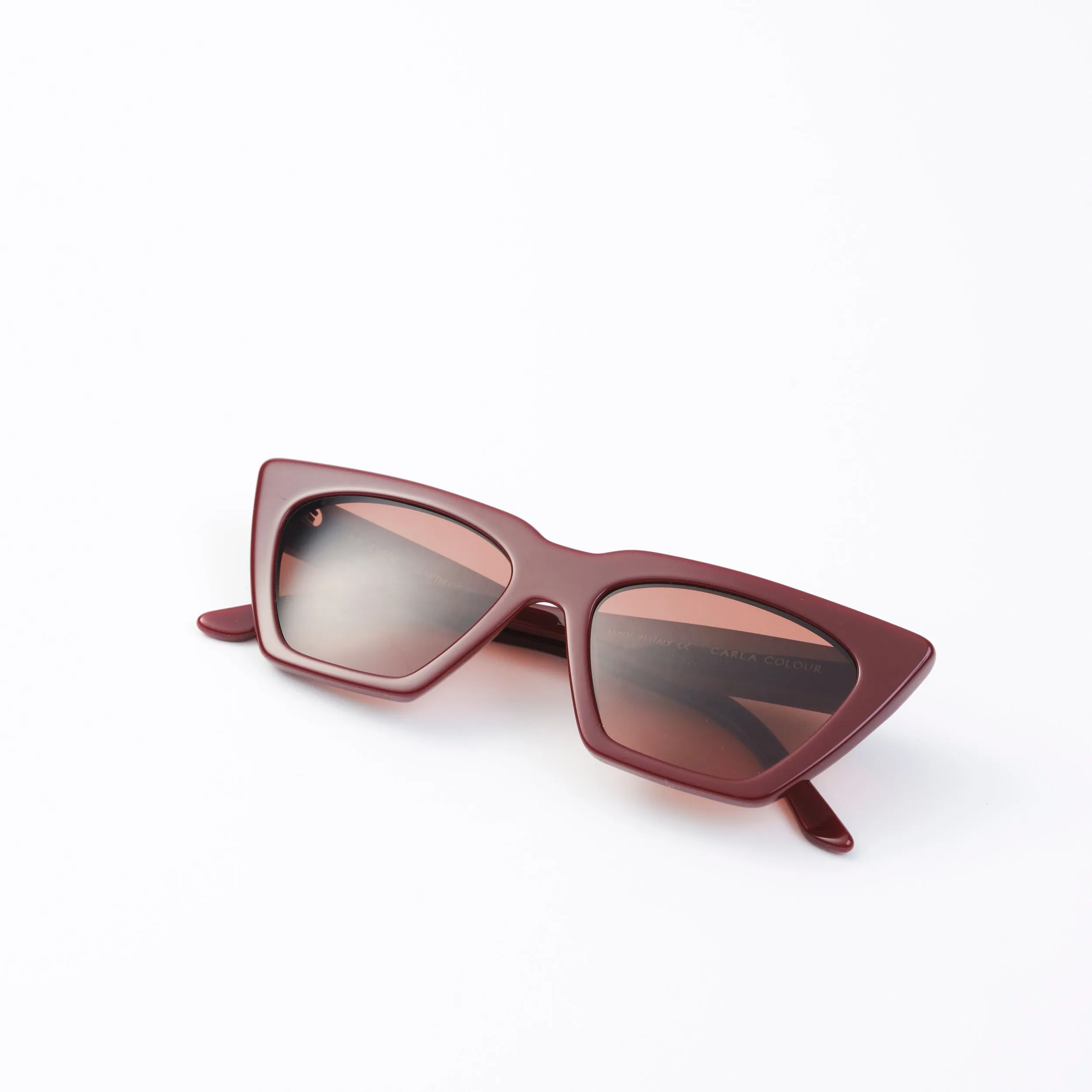Carla Colour Modan Sunglasses in Regent Red sold by LINDQUIST product image thumbnail 2