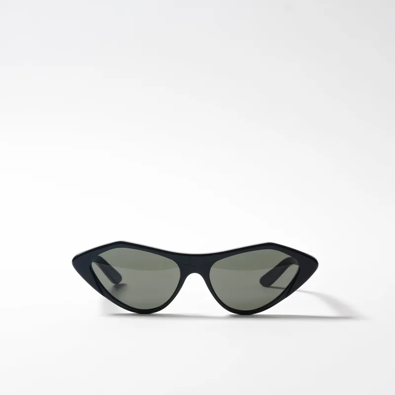 Carla Colour Kosmos Sunglasses in Jet Black sold by LINDQUIST