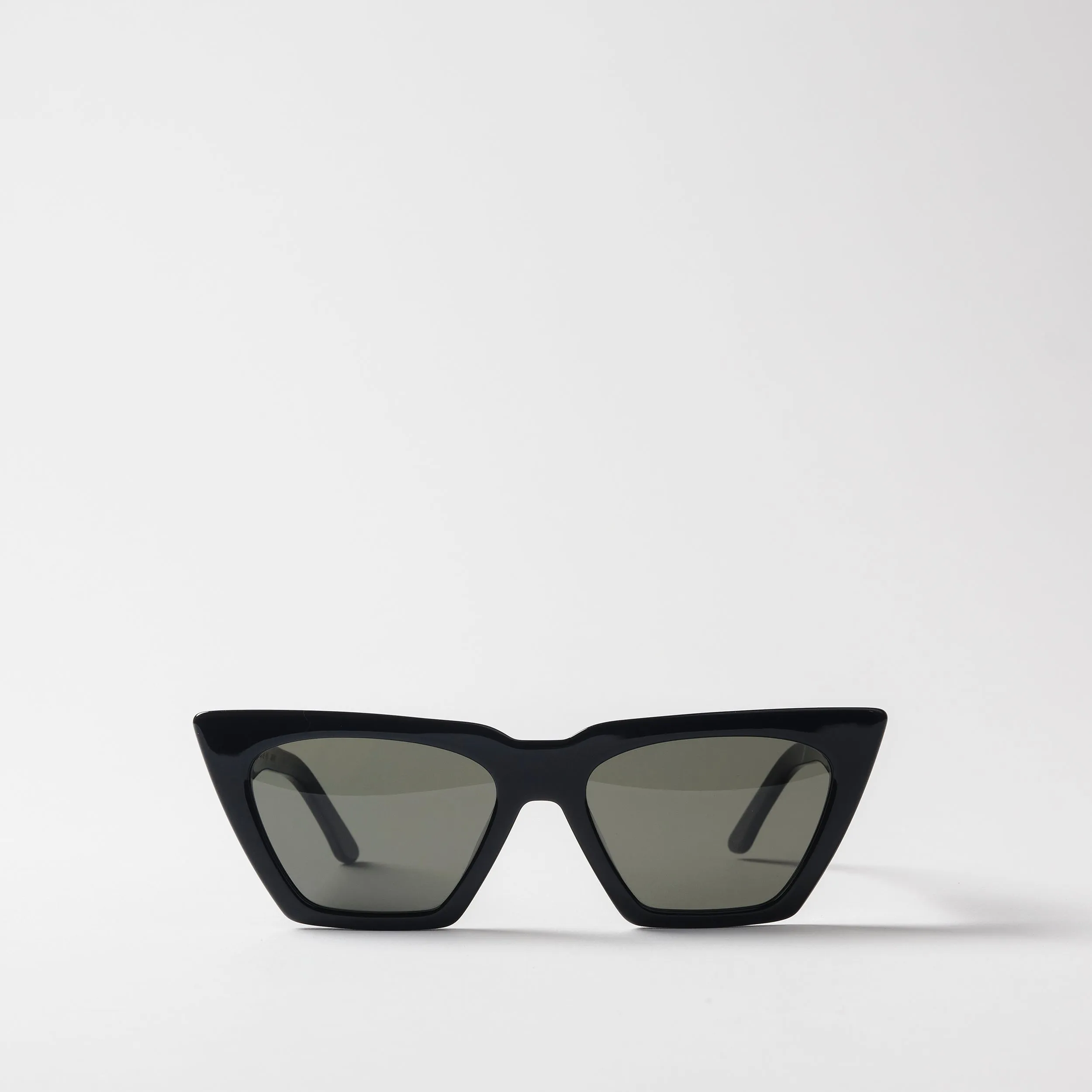 Carla Colour Modan Sunglasses in Midnight Black sold by LINDQUIST