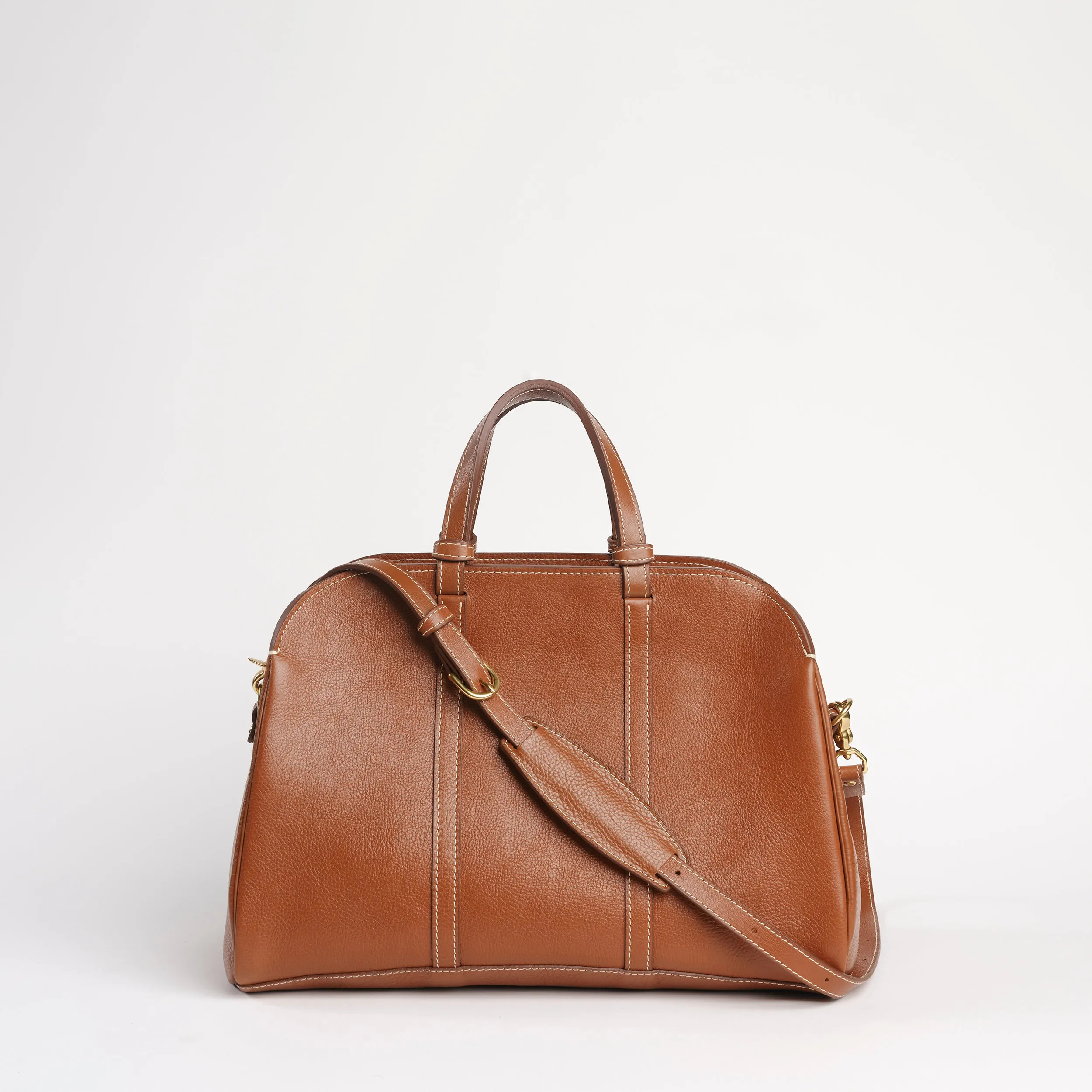 Rhodes Small Duffel in Leather Brown sold by LINDQUIST product image thumbnail 4