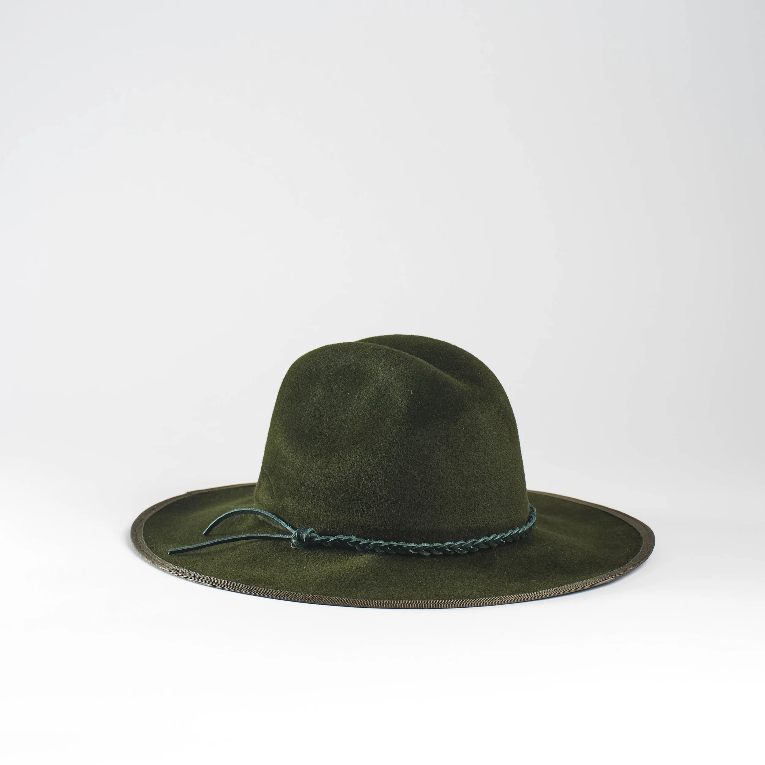 Savoy Hat in Loden Velour Felt sold by LINDQUIST product image thumbnail 2