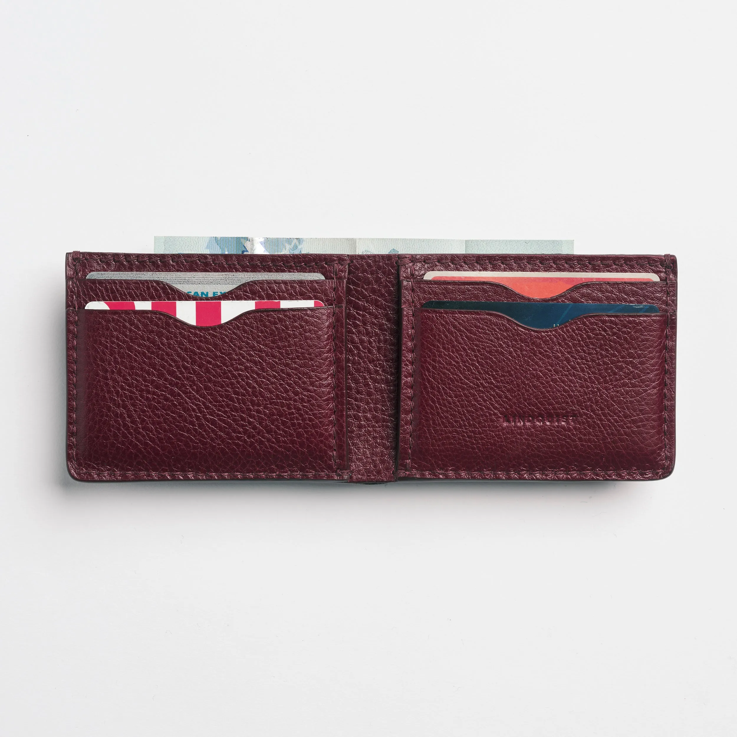 Jackson Bi-Fold Wallet in Milled Leather sold by LINDQUIST product image thumbnail 3