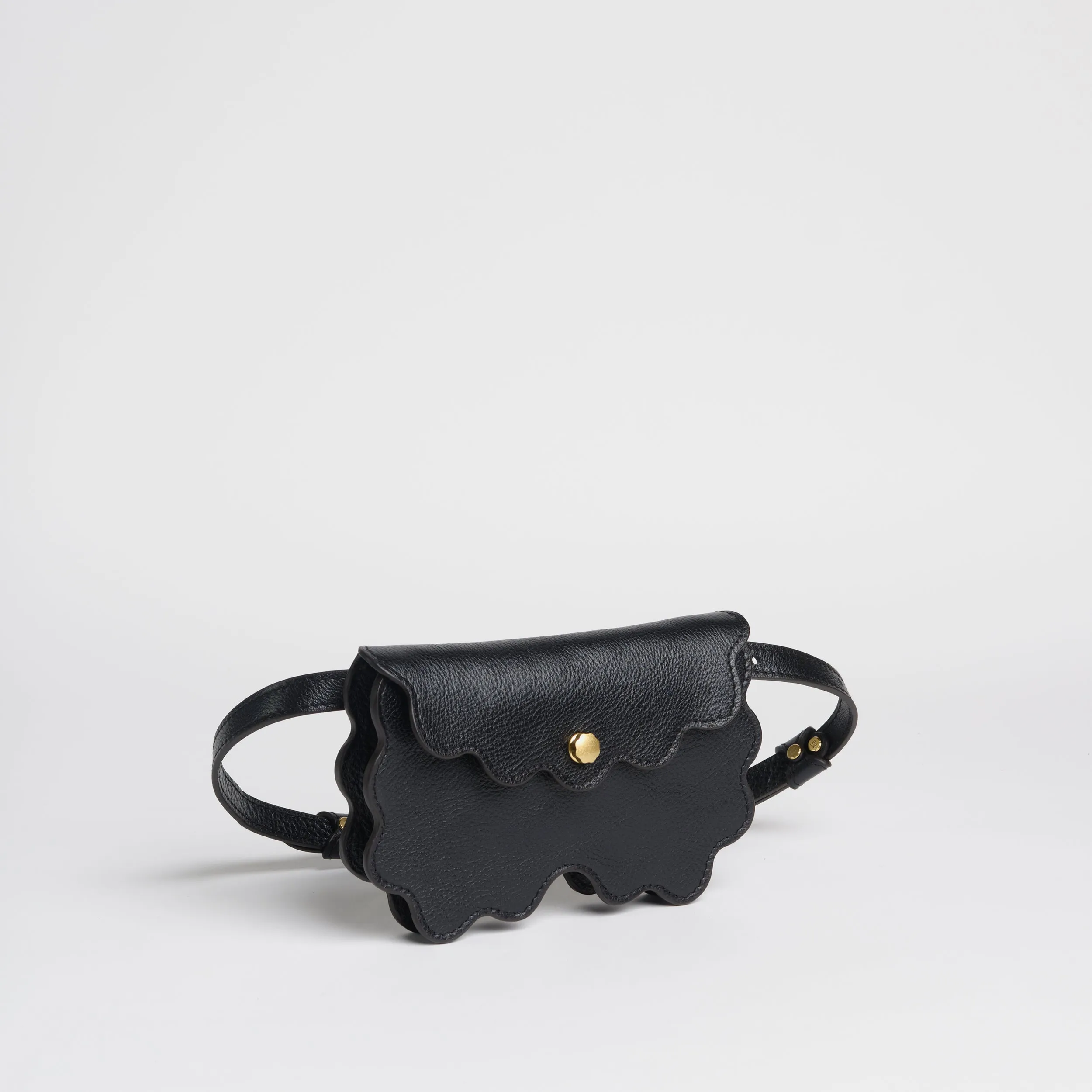 Limited Edition Scallop Shell Faba in Black sold by LINDQUIST