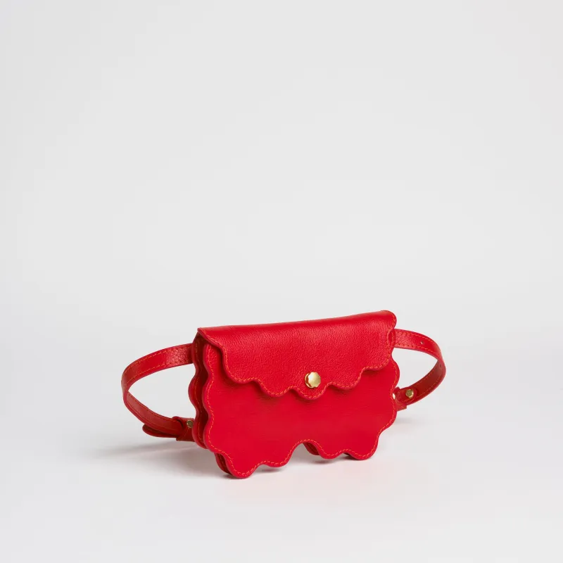 Limited Edition Scallop Shell Faba in Persimmon made by LINDQUIST