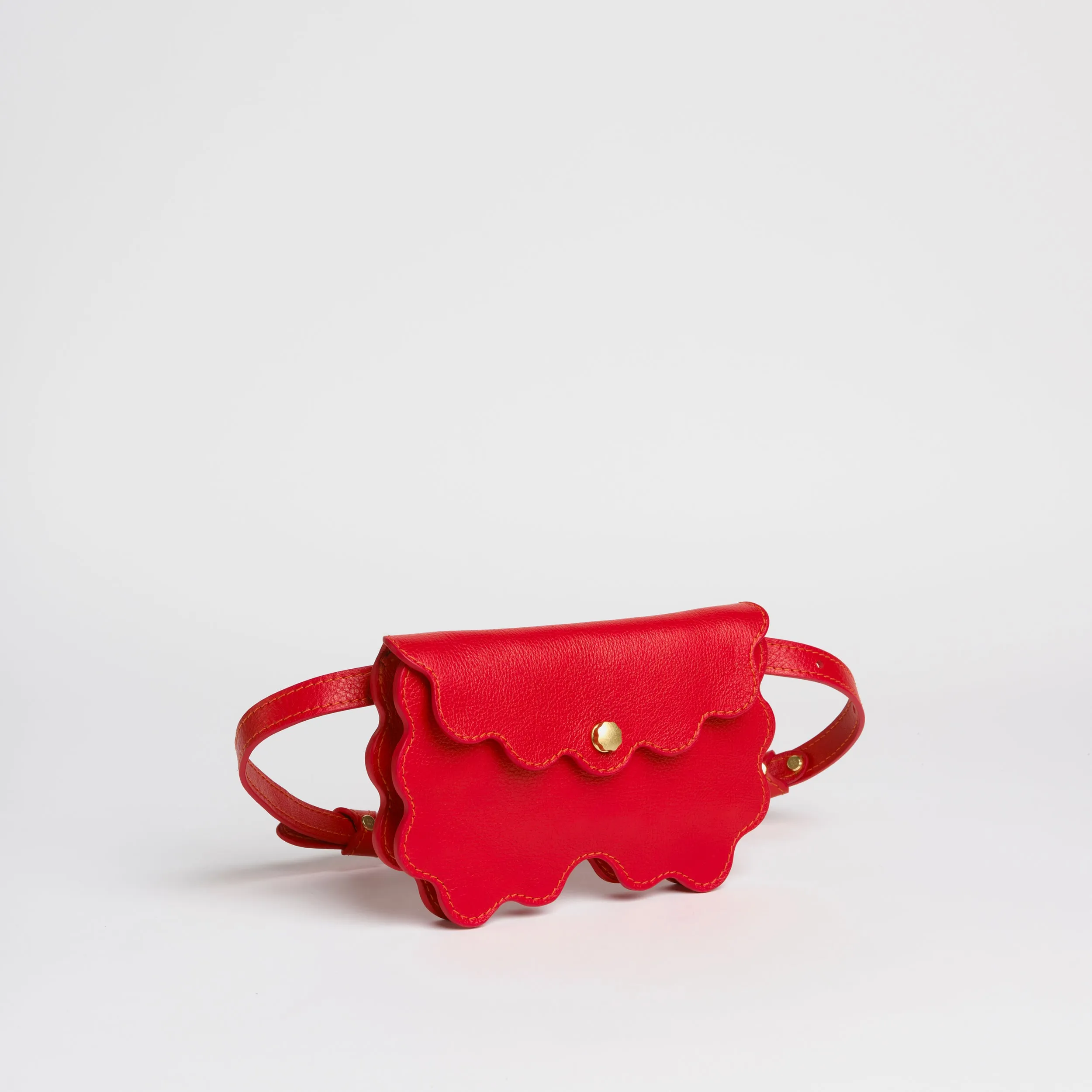 Limited Edition Scallop Shell Faba in Persimmon sold by LINDQUIST