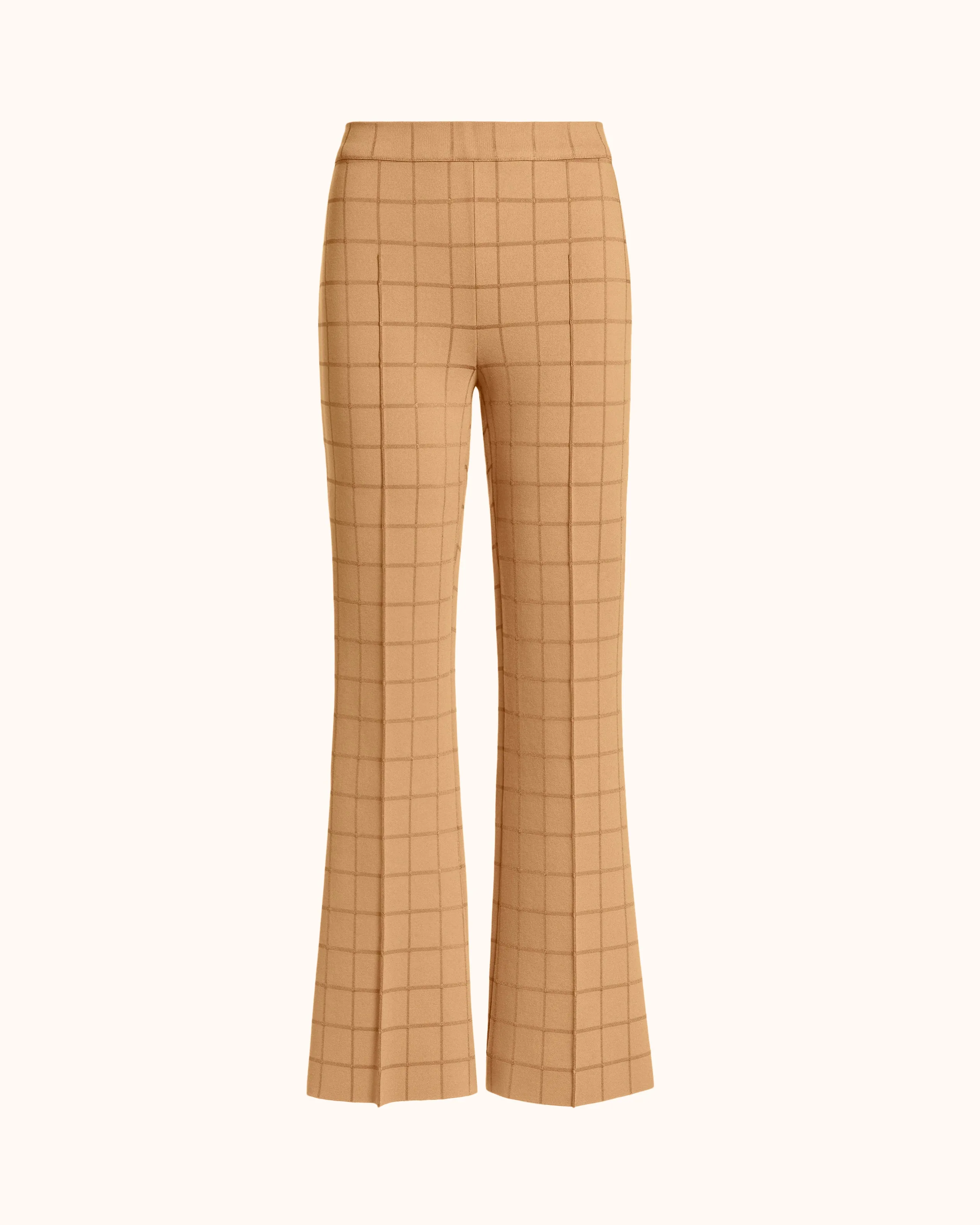 Kick Pant in Butterscotch Windowpane sold by High Sport