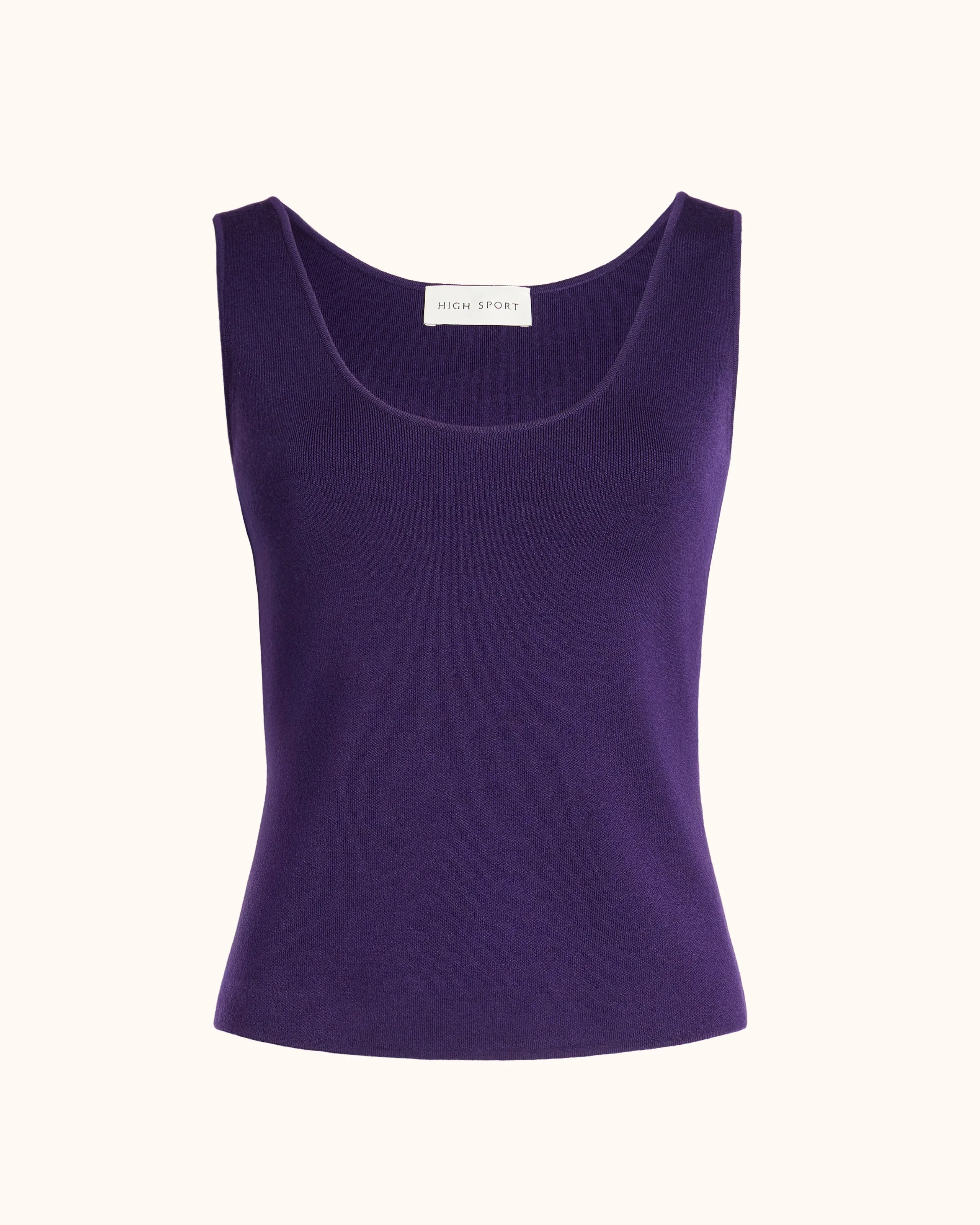 Raquel Tank in Grape sold by High Sport